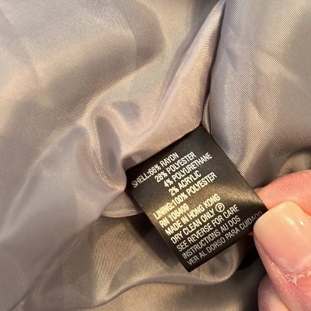 Tahari Grey Stripe Suit - Picture 7 of 9